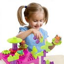 Brinquedo Para Montar Parque Encantado Blocolândia 60 Peças