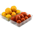 Organizador De Potes Retangular Duplo 24x16x5,5cm - Conjunto Com 2 Peças