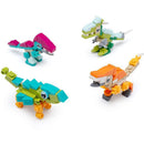 Brinquedo Para Montar Dino Mini Blocos Display Com 12 Unidades