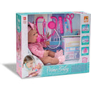 Boneca Prime Baby Vinil Com Acessórios