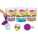 Massa Areia Areia Mágica Roxo 550g Com Moldes