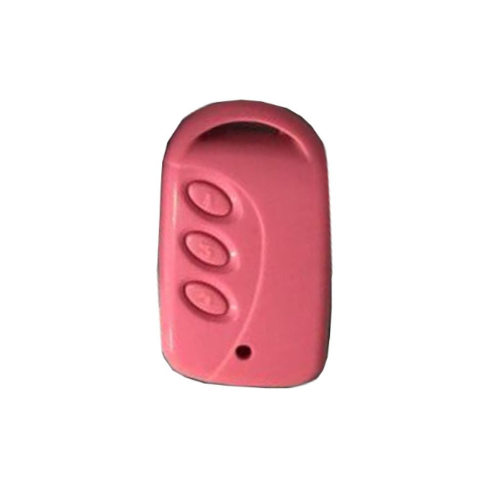 Controle Para Abertura De Portao 3 Botoes Slim Rosa Hitron
