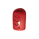 Controle Para Abertura De Portao 3 Botoes Slim Vermelho Hitron