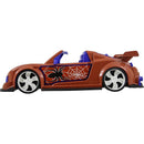 Carrinho Aranha Vermelho E Azul 37,5x17x11cm Infantil