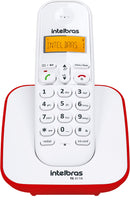 TELEFONE SEM FIO INTELBRAS  TS 3110 BRANCO/VERMELHO 4123101