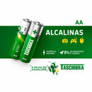 Pilha Alcalina Aa 02 Unidades Taschibra