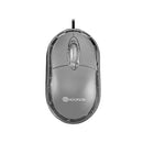 Mouse Com Fio Otico Office 800dpi Ms-035 Cinza Hoopson
