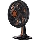 Ventilador Osc Mesa Turbo 6p 40cm Bronze 127v Premium Ventisol