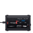Carregador De Bateria / Fonte Stetsom Infinity Black 70a Digital