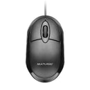 Mouse Com Fio Classic 1200dpi Mo300 Preto Multilaser