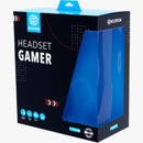 Fone De Ouvido Headset Gamer Usb C/ Microfone F-102 Preto/vermelho Hoopson