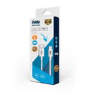 Cabo Carregador Usb Type C 3.0a 1m Caus-100c Branco  Proeletronic