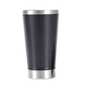 Copo Térmico Cerveja Café Aço Inox 473ml Abridor Cor:preto