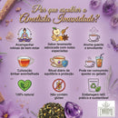 Chá Funcional Ametista Imunidade Chanoyu Rooibos Maçã Gengibre Refil 40g