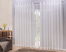 Cortina Linho Tecido 2,80x1,80 Para Varão Simples