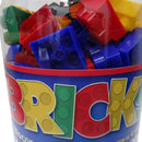 Brinquedo Para Montar Bricks Blocos De Montagem 100 Peças