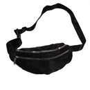 Pochete Bolsa Academia Cintura 2 Compartimentos Cor:preto
