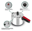 Panela De Pressão Clock Eco Polida 4,5l Padrão