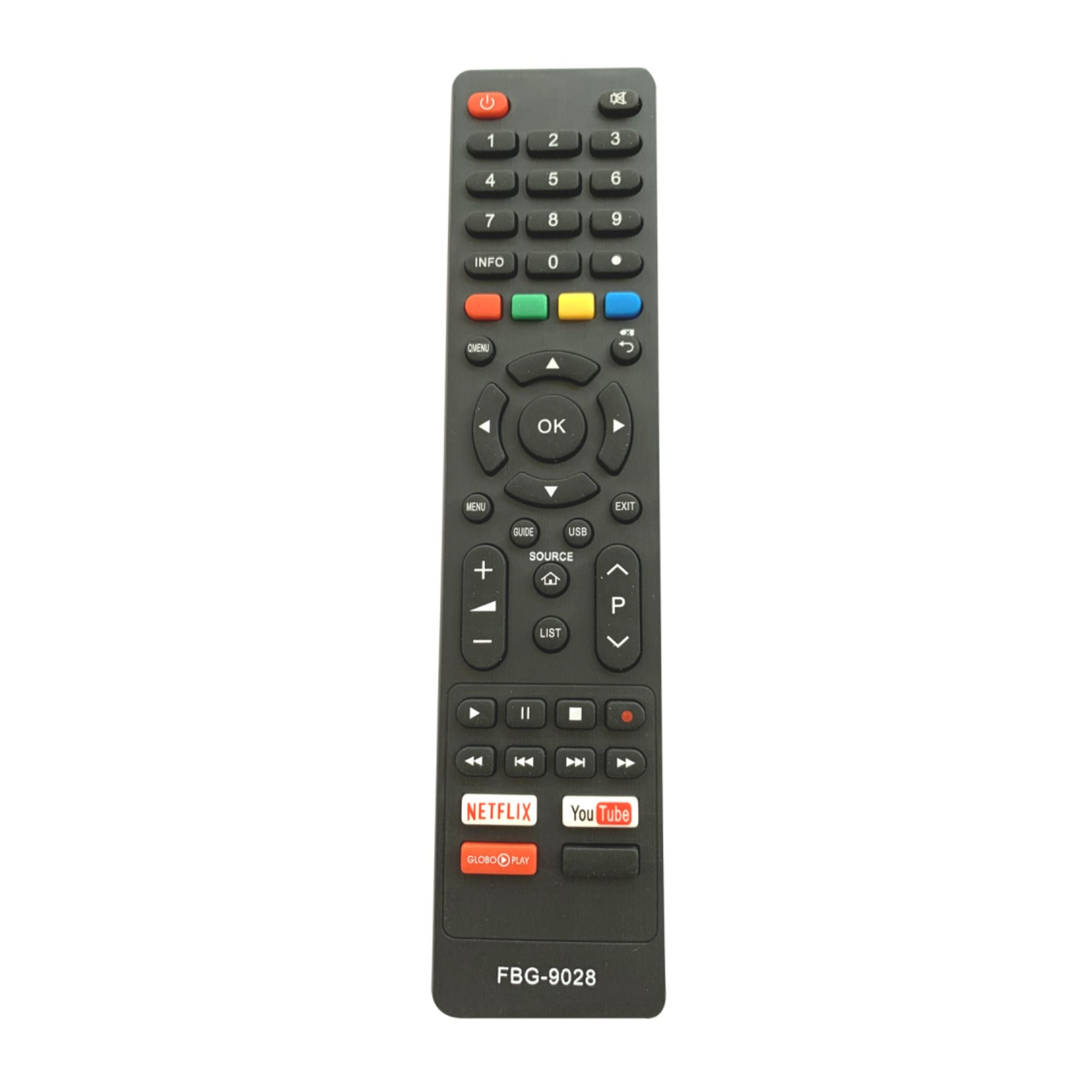 Controle Tv Smart Philco C/netflix Youtube Globoplay 9028 Importado