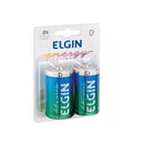 Pilha Alcalina D Grande 1,5v C/2 82157 Elgin