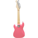 Guitarra Elétrica Infantil Kids Profissional Teg 30 Rosa Thomaz