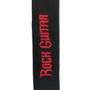 Correia Rock Guitar Acolchoada 7cm  Preta Shock Music