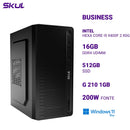 Computador B500 Hexa Core I5 9400f 2.90ghz Memória 16gb Ddr4 Ssd 512gb G 210 1gb  Fonte 200w  Windows 11 Pro