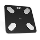 Balança Digital Bioimpedância Bluetooth Até 150kg Cor:preto