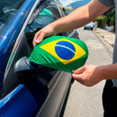 Capa Retrovisor Bandeira Eventos Esportivos Automotivo