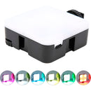 Mini Luz Led Portátil Para Vídeo Câmera Rgb Lâmpada