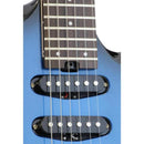 Guitarra Aria Pro II MAC-STD Metallic Blue Shade