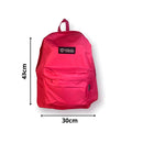 Mochila De Costas Escolar Juvenil Cores Cor:pink