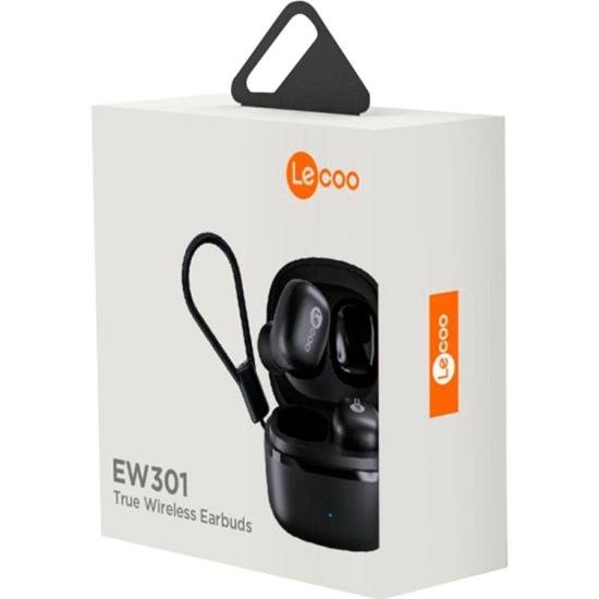 Fone de Ouvido Lecoo EW301 Bluetooth Preto