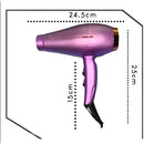 Secador Cabelo Modelador Difusor De Calor Secagem Lilás 110v