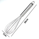 Batedor Fouet Utensílio Cozinha Ovos Massas Aço Inox