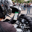 Suporte De Celular Guidão Para Moto Mini Capacete Cor:azul