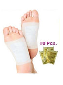 Kit 10 Adesivos Eliminador De Toxinas Detox Natural P/ Pes