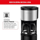 Cafeteira Elétrica Arno Perfectta Inox 600ml Jarra de Vidro 220V