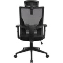 Cadeira de Escritório Ergonômica Fortrek Ergo Shield Mesh Respirável Preta