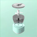 Mini Processador Elétrico Moedor Alimentos  Usb Cor:azul