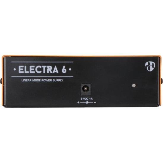 Fonte Linear Hayonik para 6 Pedais de Efeito Electra 6 9Vdc 1000mA