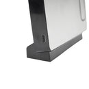Relogio Alarme Led Espelhado Usb Com Projetode De Hora Preto