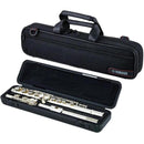 Flauta Yamaha YFL-212 Transversal Soprano C Prata