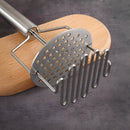 Espremedor Batata Amassador Duplo Resistente Aço Inox