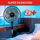Ventilador Coluna Arno Essential 6 Pás 40cm 140W Preto/Cinza 220V VD2C