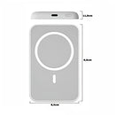 Carregador Power Bank Indução Magnético Portátil 10000m
