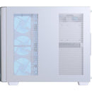 Gabinete Gamer Aerocool ATX P500C Branco Lateral Vidro