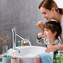 Torneira Banheiro Lavabo Monocomando Rotativa Fria Quente