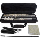 Flauta Transversal C Harmonics HFL-5237S Prata