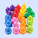 Brinquedo Blocos De Montar Formas Parafuso - Para Encaixar